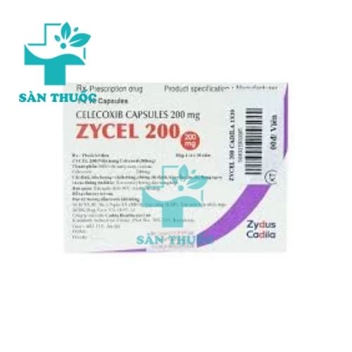 Zycel 200 Zydus Cadila - Thuốc điều trị đau xương khớp hiệu quả